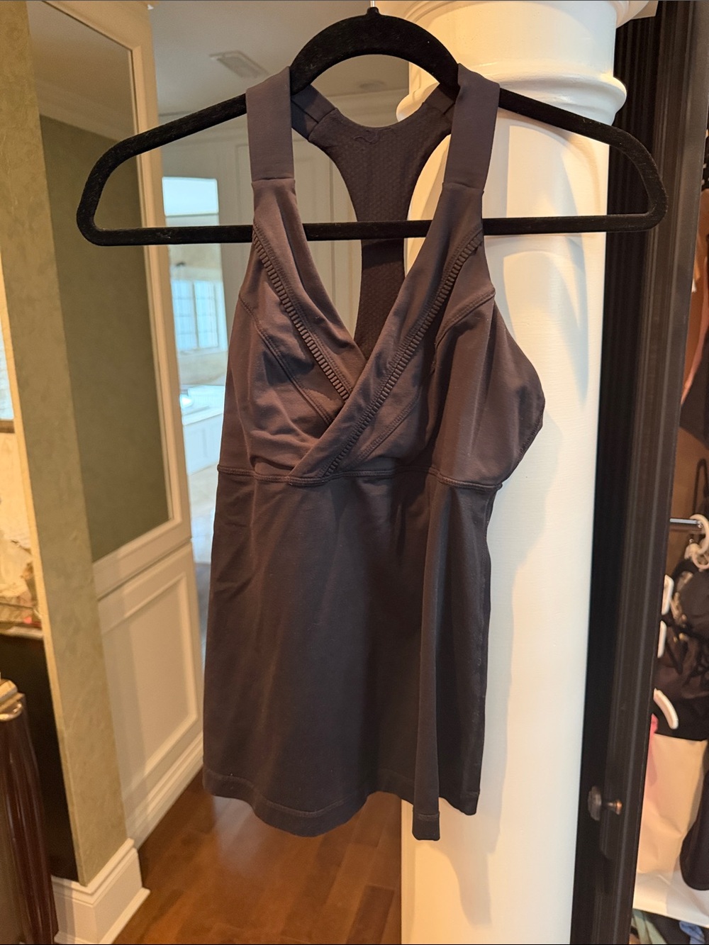 lululemon athletica Black Racerback Tank Top